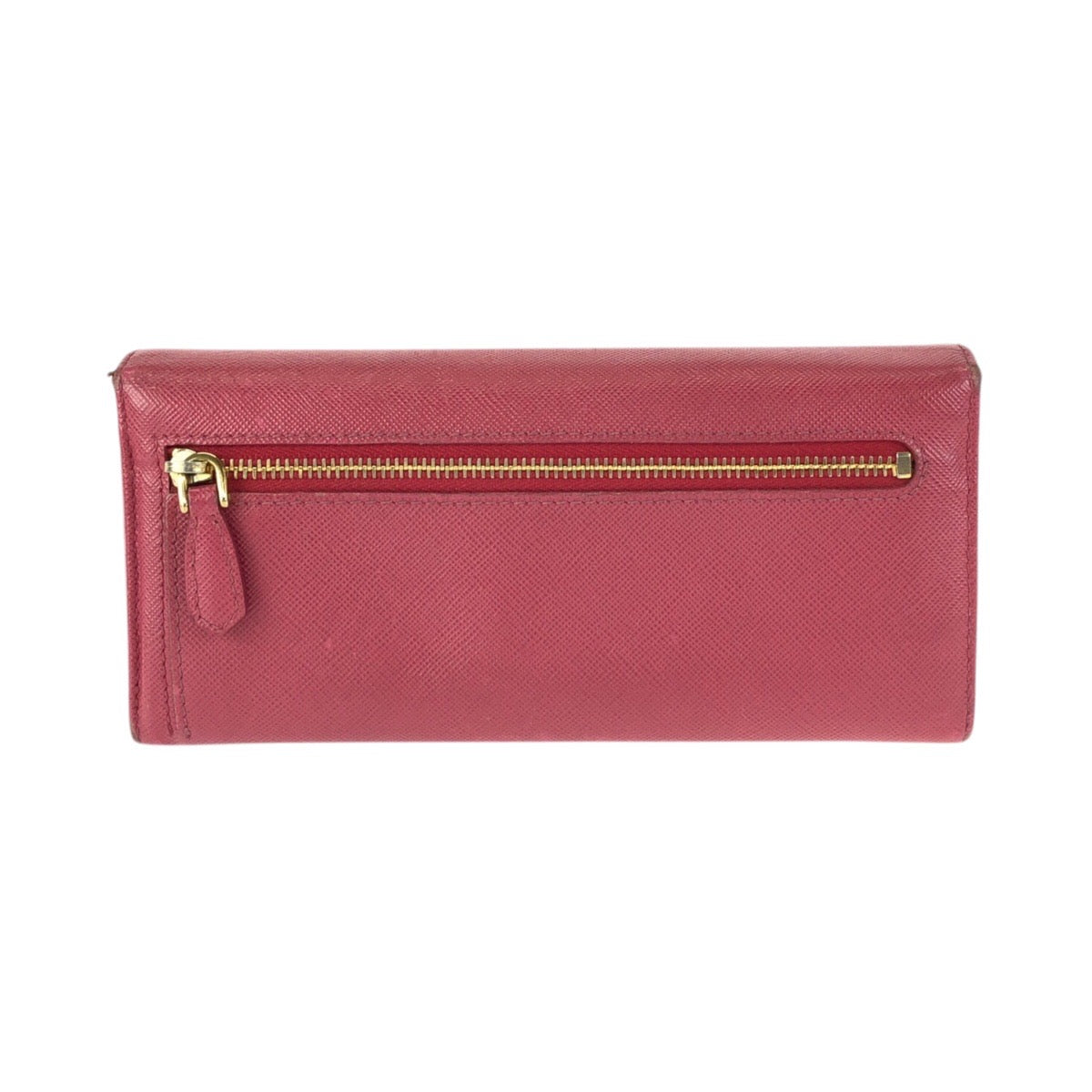 26457
PRADA プラダ サフィアーノ リボン ピンク ゴールド金具 レザー 長財布 ロングウォレット レディース AB18