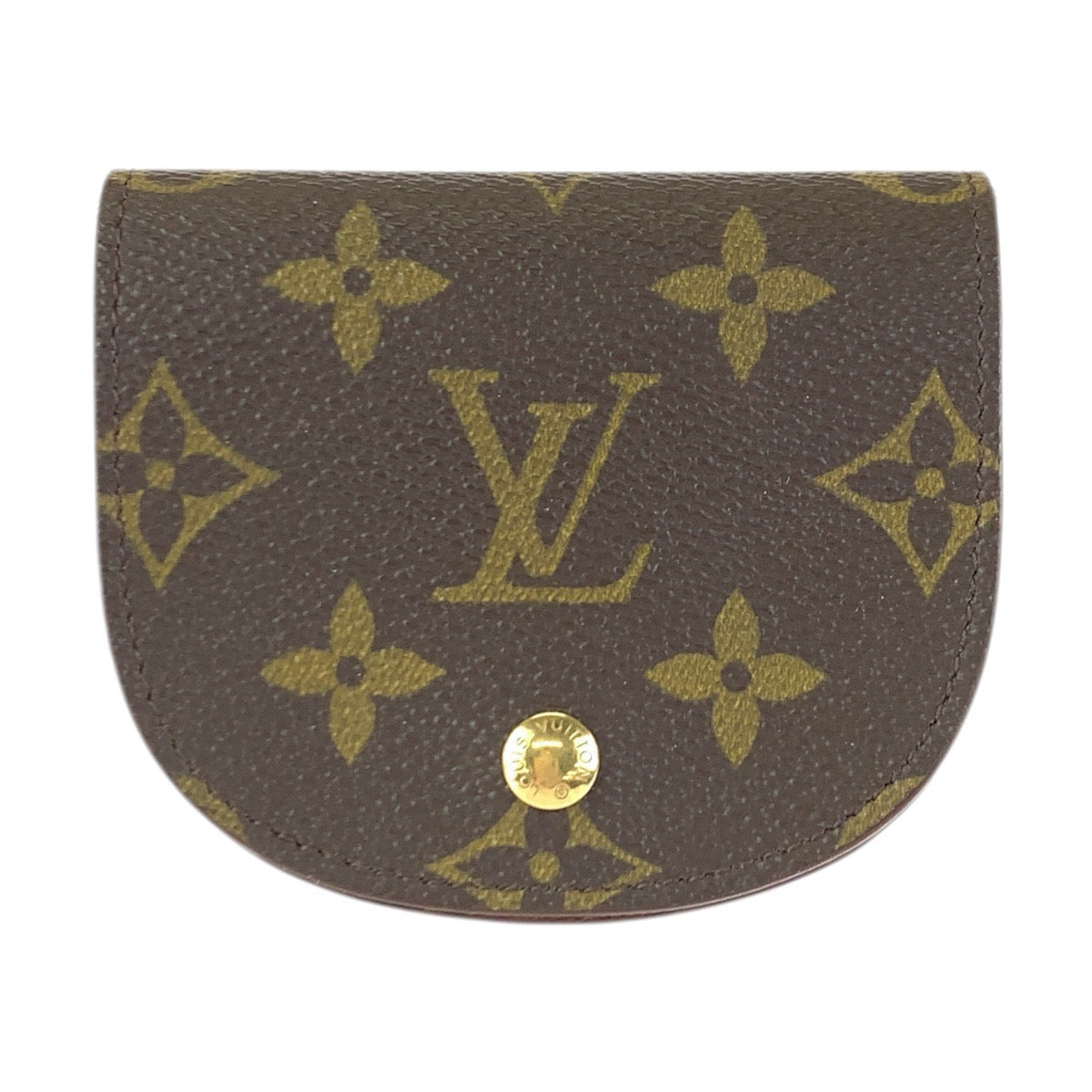 26461
LOUIS VUITTON ルイヴィトン モノグラム ポルトモネ グゼ ブラウン ゴールド金具 PVC M61970 コインケース 小銭入れ 男女兼用 レディース AB16