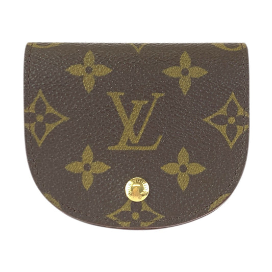 26461
LOUIS VUITTON ルイヴィトン モノグラム ポルトモネ グゼ ブラウン ゴールド金具 PVC M61970 コインケース 小銭入れ 男女兼用 レディース AB16
