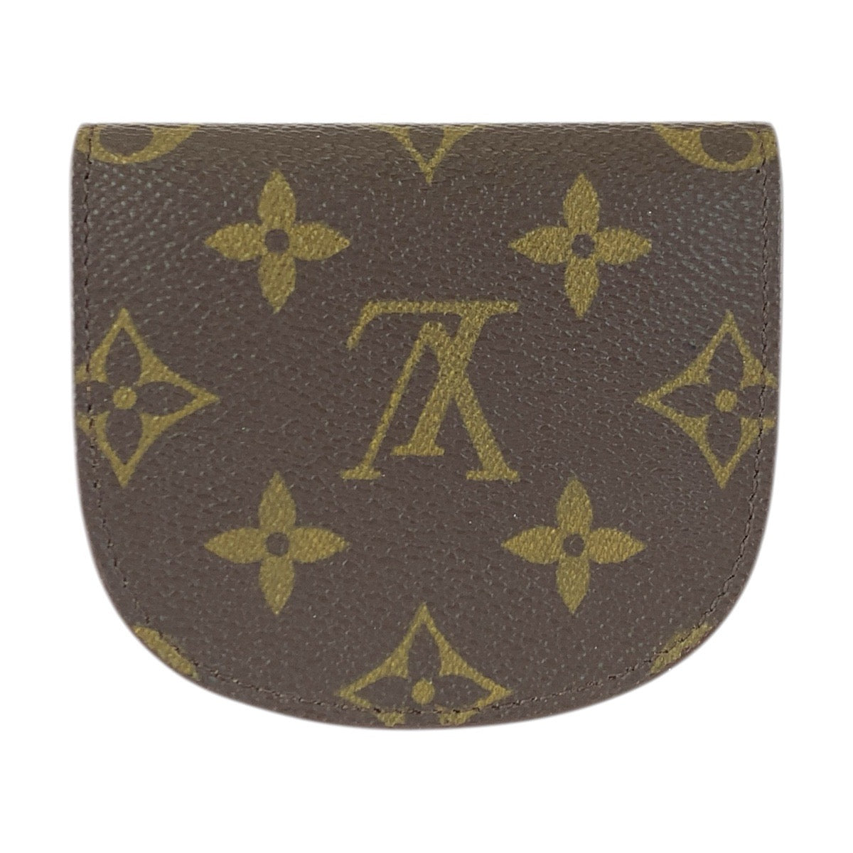 26461
LOUIS VUITTON ルイヴィトン モノグラム ポルトモネ グゼ ブラウン ゴールド金具 PVC M61970 コインケース 小銭入れ 男女兼用 レディース AB16