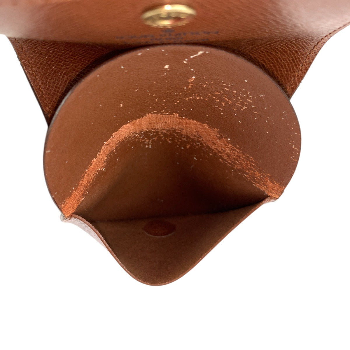26461
LOUIS VUITTON ルイヴィトン モノグラム ポルトモネ グゼ ブラウン ゴールド金具 PVC M61970 コインケース 小銭入れ 男女兼用 レディース AB16