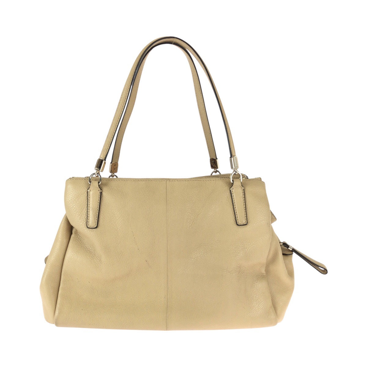 26472
COACH コーチ マディソン ベージュ ブラウン レザー L1380-27859 ショルダーバッグ トートバッグ レディース AB8