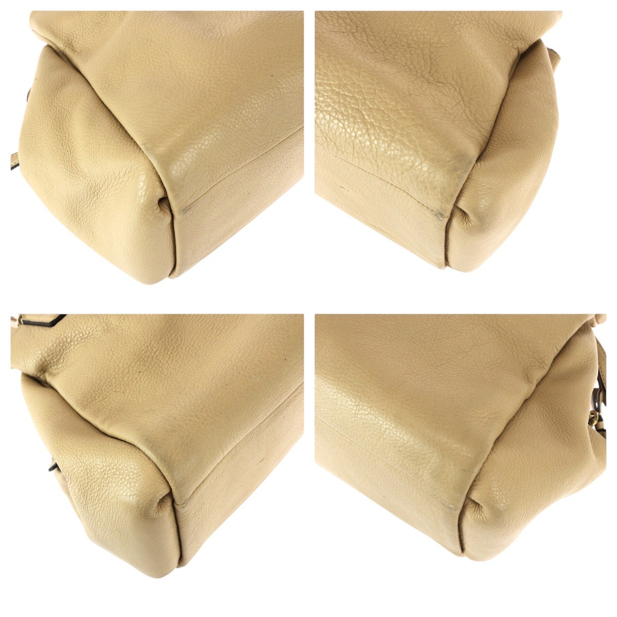26472
COACH コーチ マディソン ベージュ ブラウン レザー L1380-27859 ショルダーバッグ トートバッグ レディース AB8