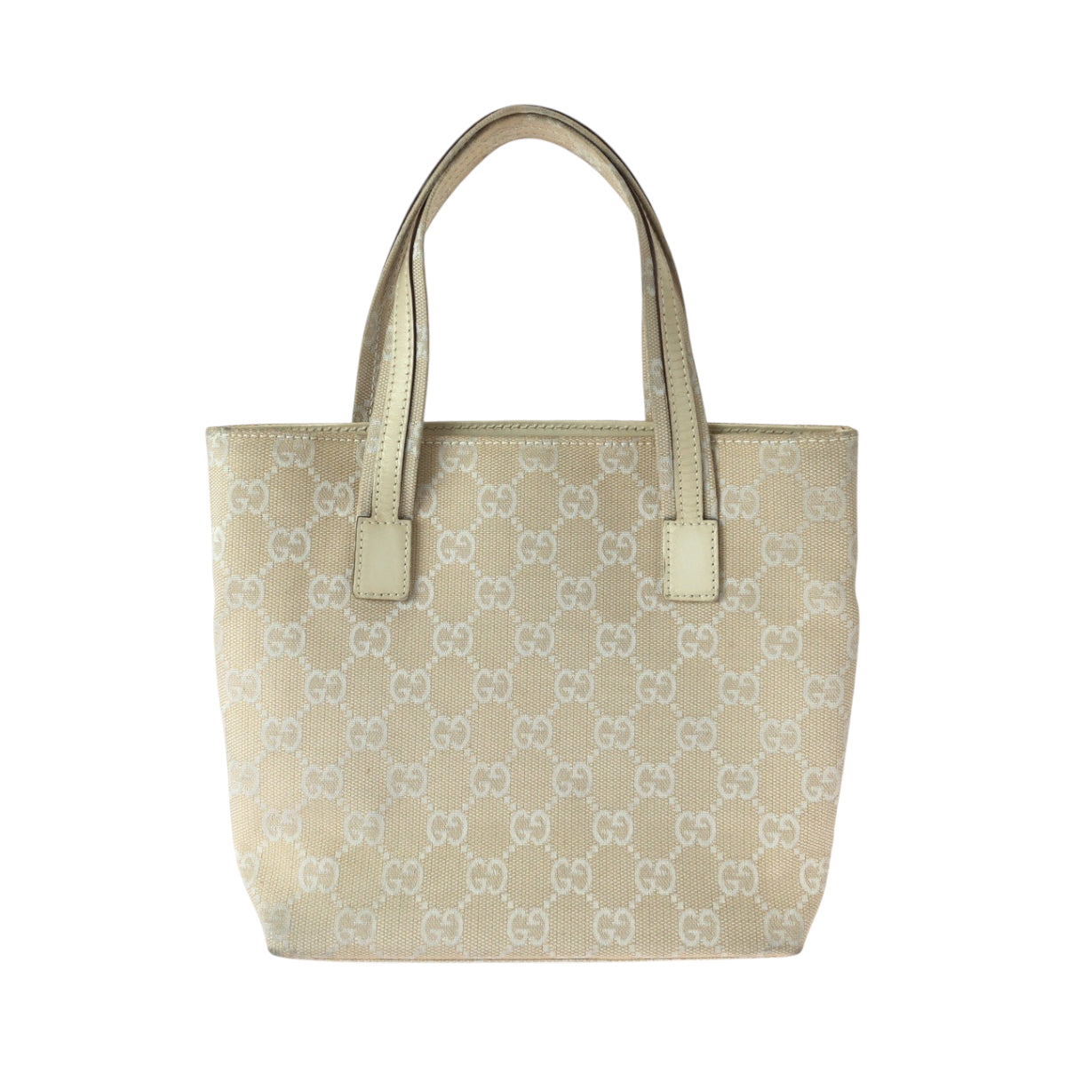 26476
GUCCI グッチ ベージュ GGキャンバス / レザー 002 1079 トートバッグ ハンドバッグ レディース ABP35