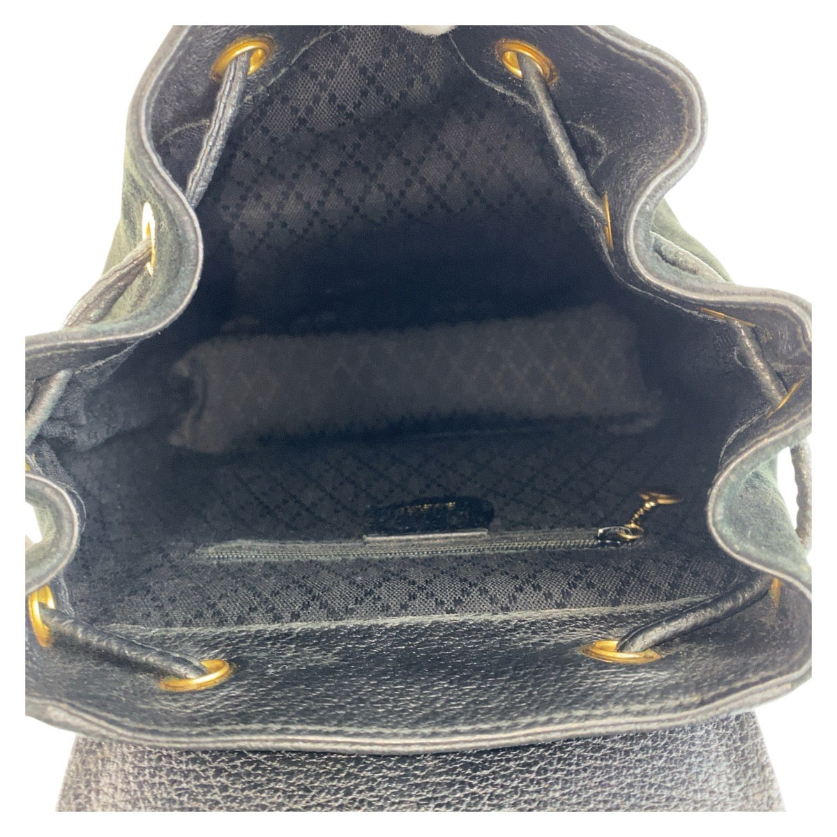 26479
GUCCI グッチ バンブー ブラック 黒 ゴールド金具 スウェード 003 1705 0030 リュックサック バックパック レディース ABP29