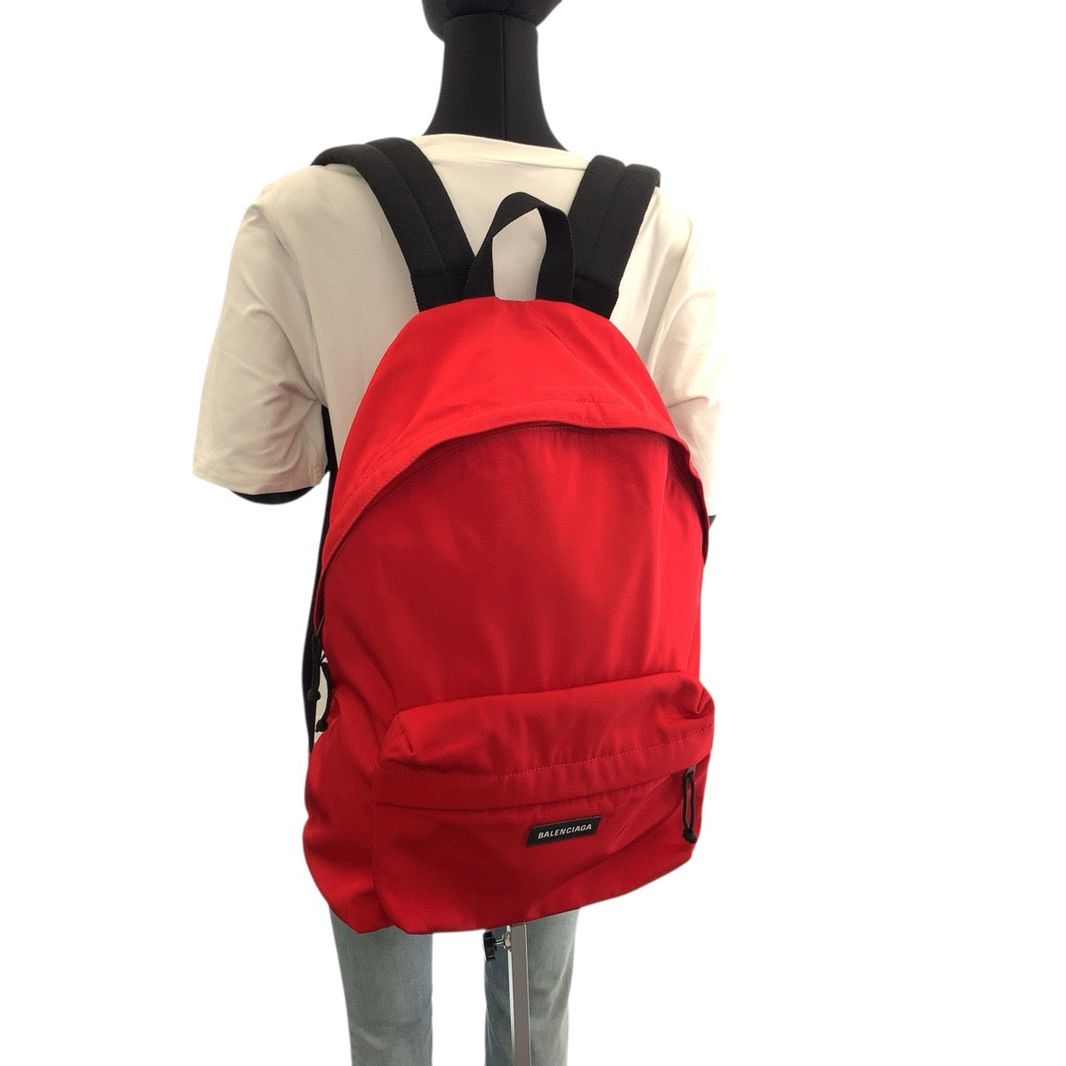 26481
BALENCIAGA バレンシアガ エクスプローラー レッド ブラック キャンバス 503221 リュックサック バックパック 男女兼用 メンズ ABP50