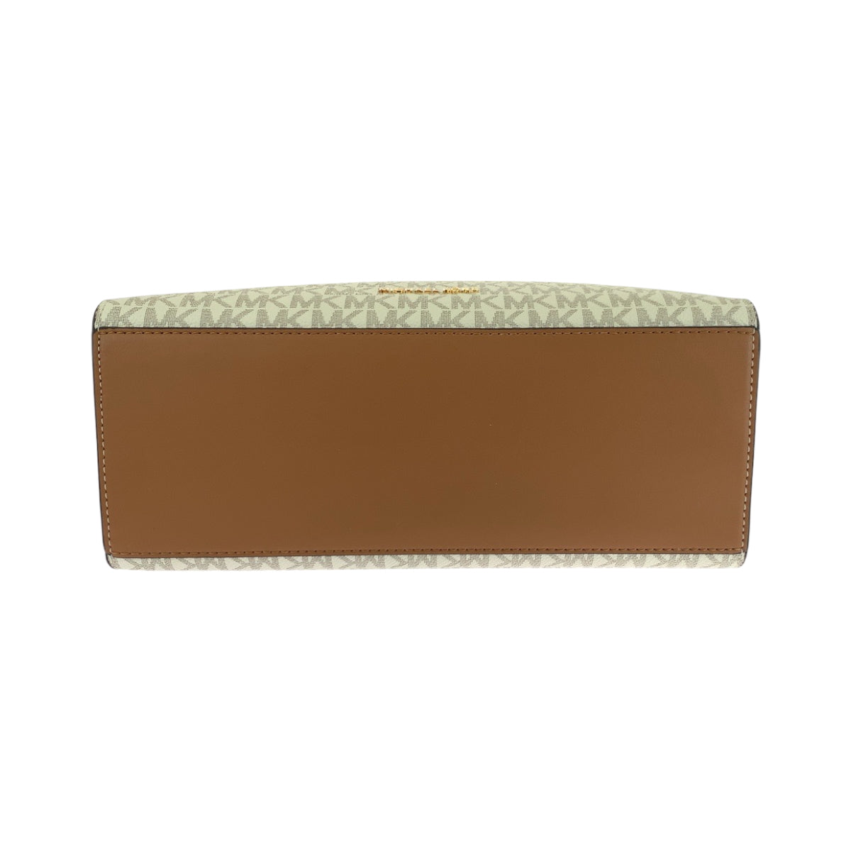26492
Michael Kors マイケルコース サッチェル ミディアム アイボリー グレー ゴールド金具 PVC ショルダーバッグ ハンドバッグ 2way レディース SA18