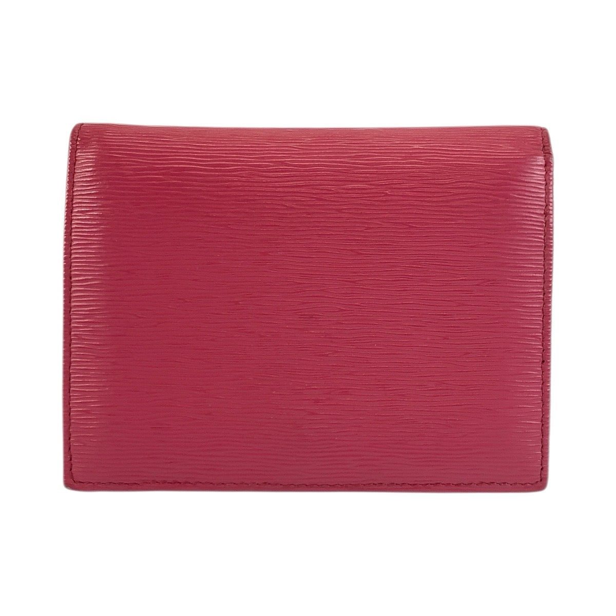 26504
PRADA プラダ サフィアーノ ロゴ ピンク ゴールド金具 レザー 折財布 コンパクトウォレット レディース B21