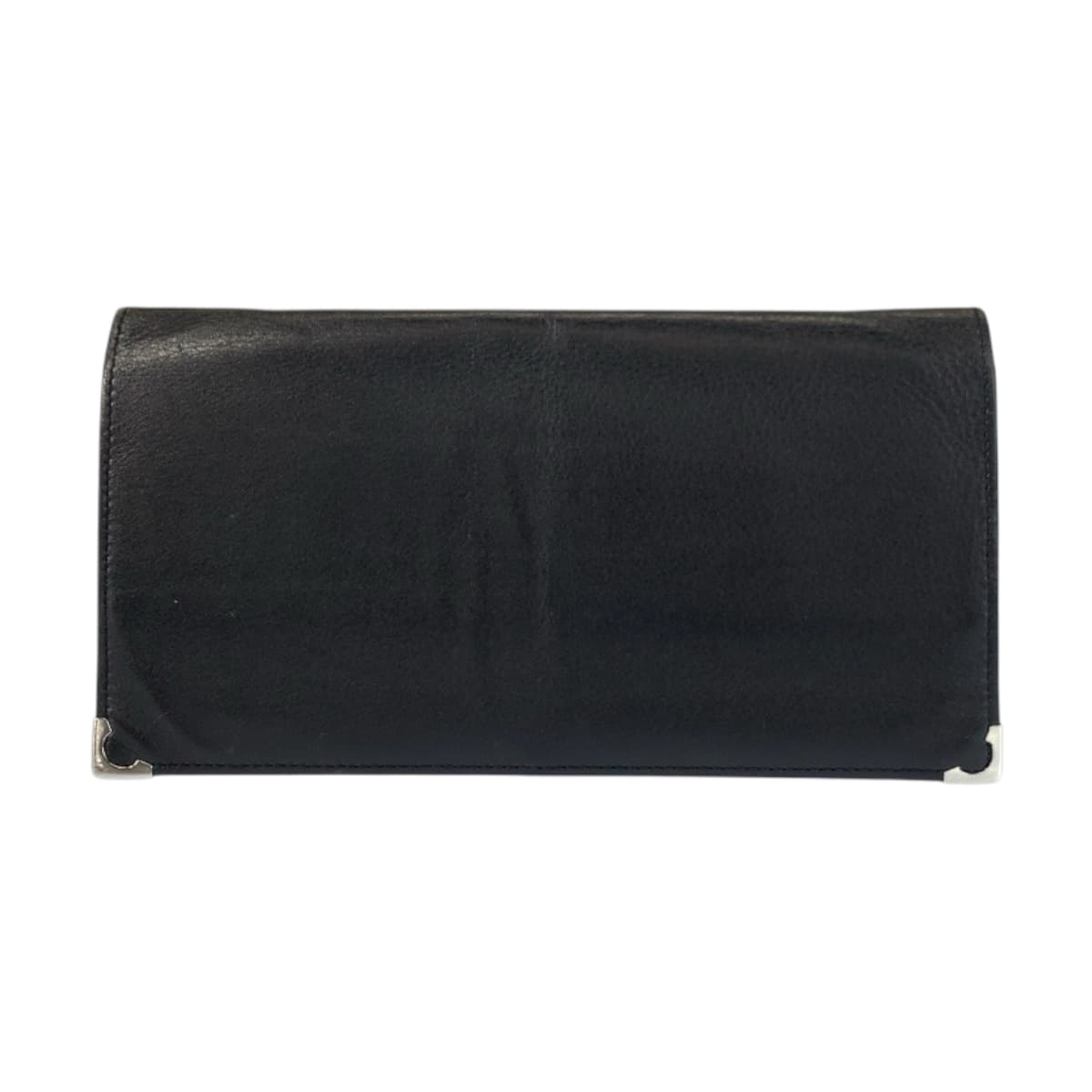26509
CARTIER カルティエ マストライン ブラック 黒 ボールド シルバー金具 レザー 長財布 ロングウォレット メンズ AB16