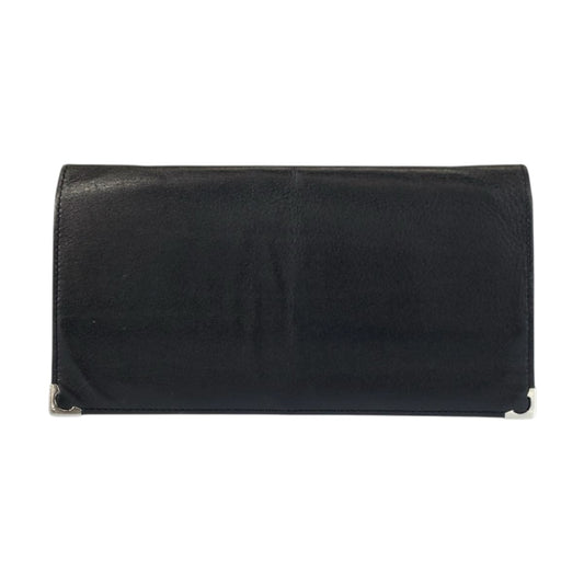 26509
CARTIER カルティエ マストライン ブラック 黒 ボールド シルバー金具 レザー 長財布 ロングウォレット メンズ AB16