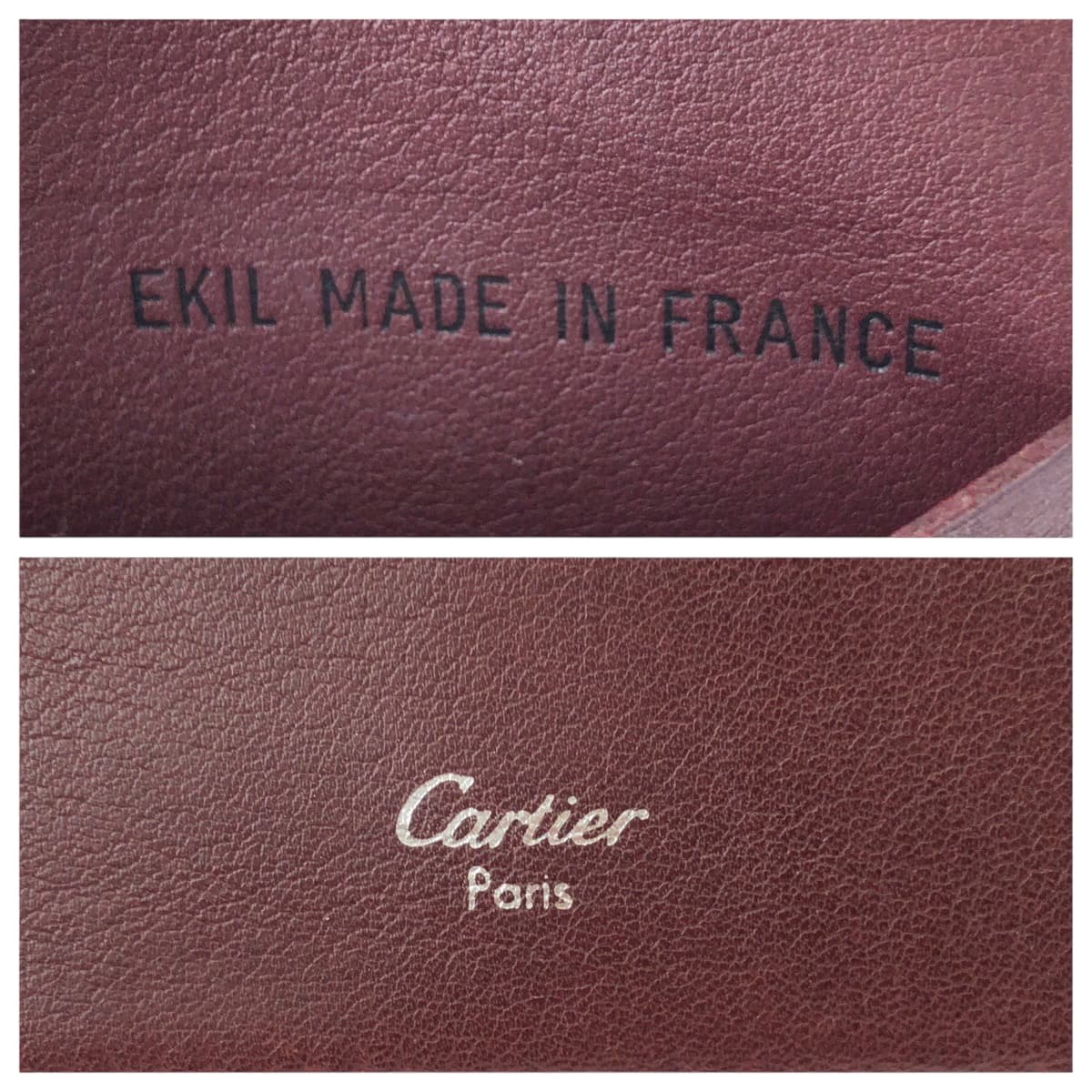 26510
CARTIER カルティエ マストライン ブラック 黒 ボルドー シルバー金具 レザー 折財布 コンパクトウォレット 男女兼用 メンズ ABP21