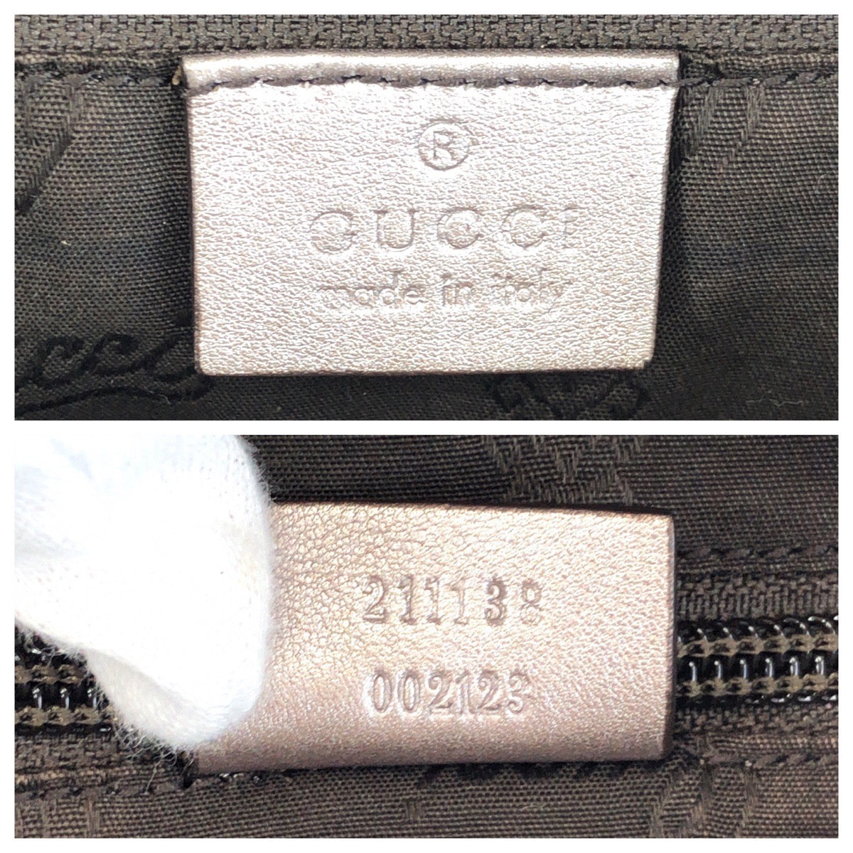 26512
GUCCI グッチ GGインプリメ グレー PVC / レザー 211138 トートバッグ ショルダーバッグ レディース AB34