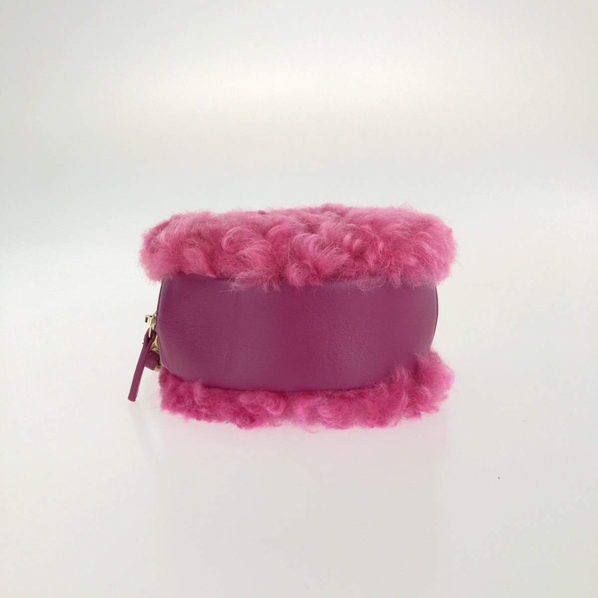 26515
CHANEL シャネル シャネル19 ラウンド クラッチ ウィズ チェーン ココマーク ピンク シープスキン / ラムスキン チェーンショルダーバッグ レディース ABP