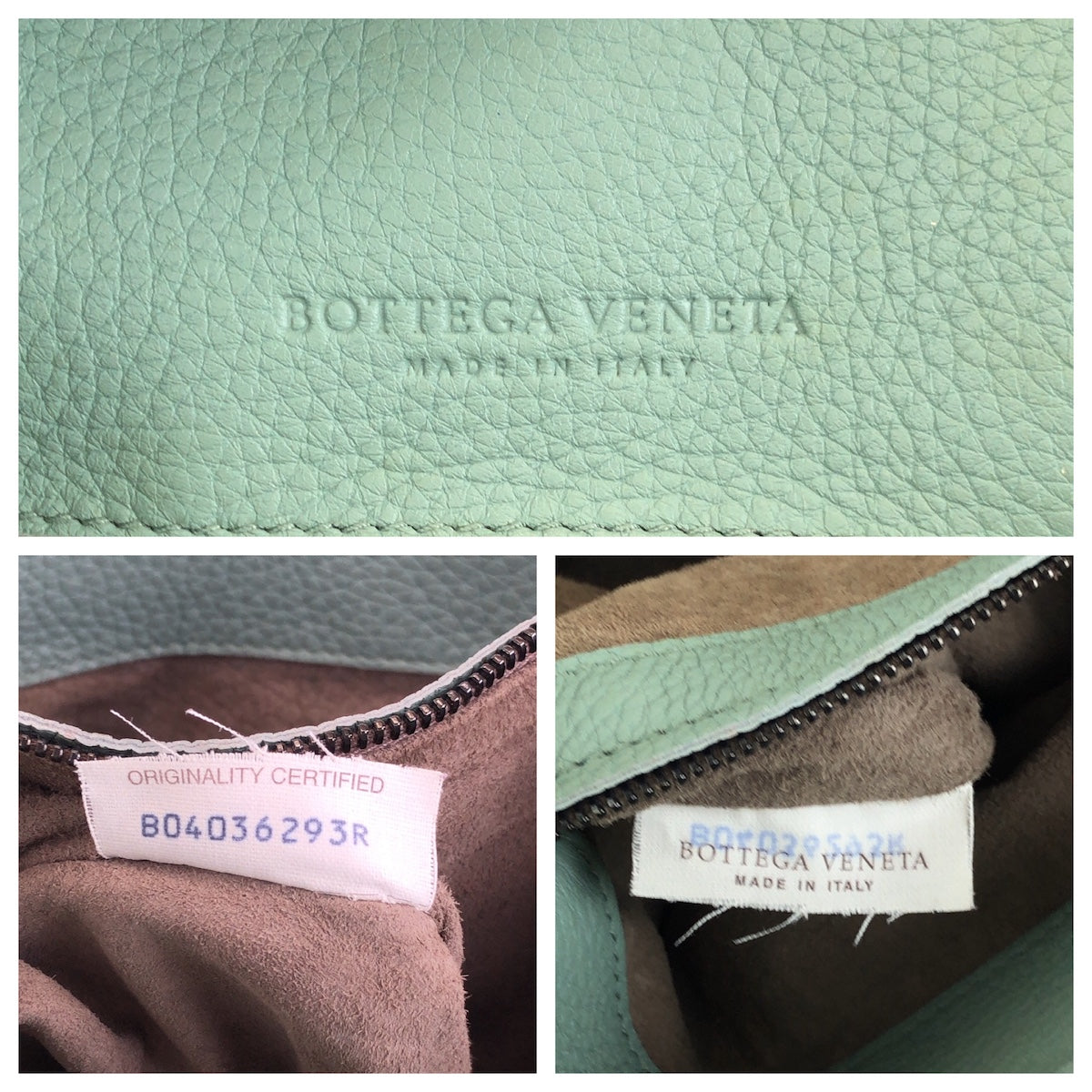 26522
BOTTEGAVENETA ボッテガヴェネタ イントレチャート ローマ バッグ グリーン ガンメタ金具 レザー トートバッグ ハンドバッグ レディース AB74
