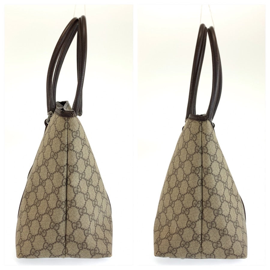 26531
GUCCI グッチ ブラウン ベージュ GGスプリームキャンバス 114595 トートバッグ ショルダーバッグ レディース AB32