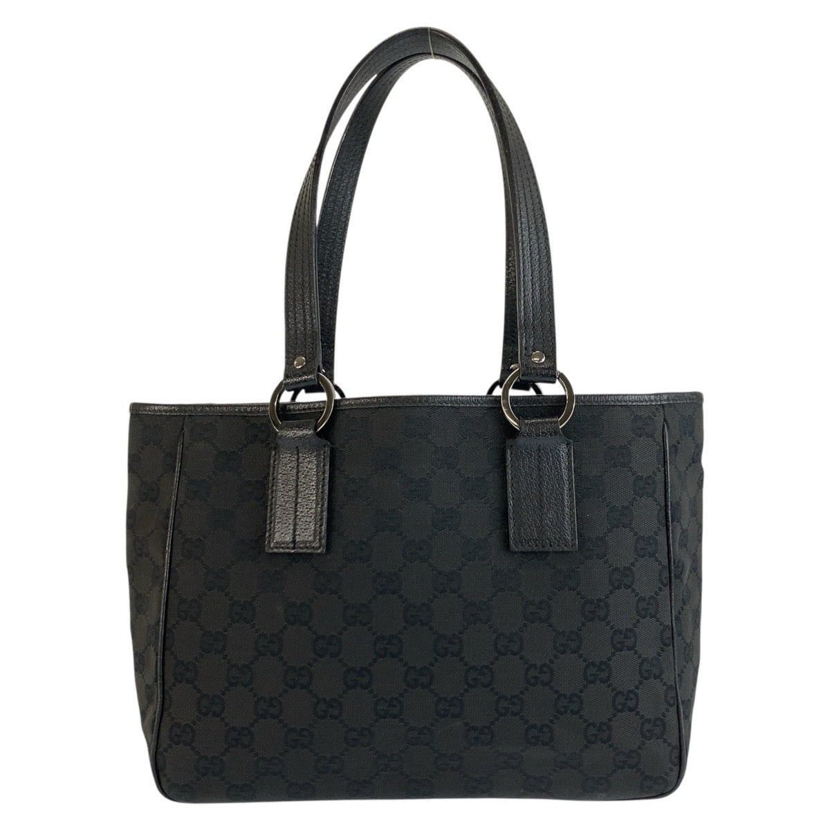 26540
GUCCI グッチ ブラック 黒 GGキャンバス 113019 トートバッグ ショルダーバッグ レディース AB32