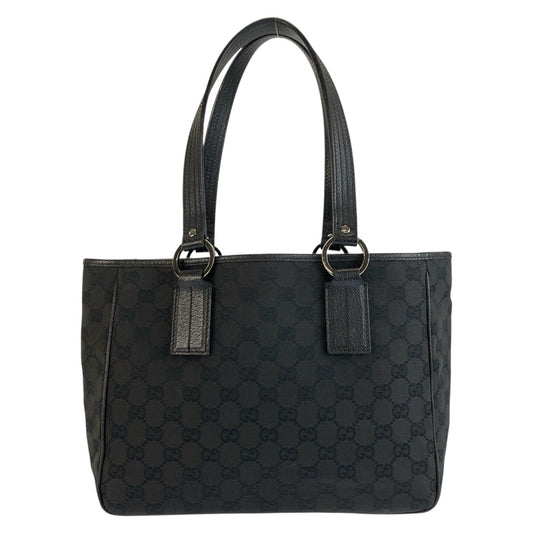 26540
GUCCI グッチ ブラック 黒 GGキャンバス 113019 トートバッグ ショルダーバッグ レディース AB32