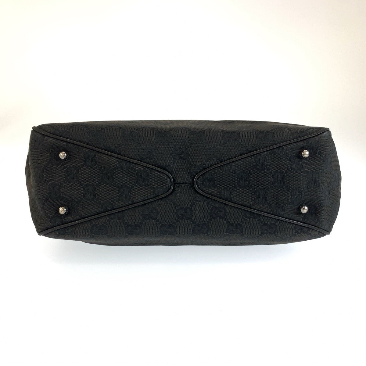26540
GUCCI グッチ ブラック 黒 GGキャンバス 113019 トートバッグ ショルダーバッグ レディース AB32
