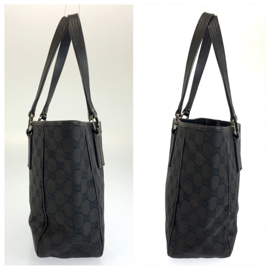 26540
GUCCI グッチ ブラック 黒 GGキャンバス 113019 トートバッグ ショルダーバッグ レディース AB32