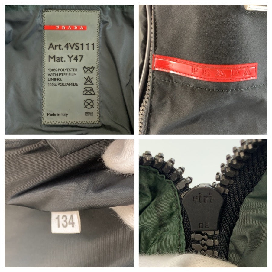 26543
PRADA SPORTS プラダスポーツ ブラック 黒 ナイロン ハンドバッグ ショルダーバッグ 2way レディース AB35