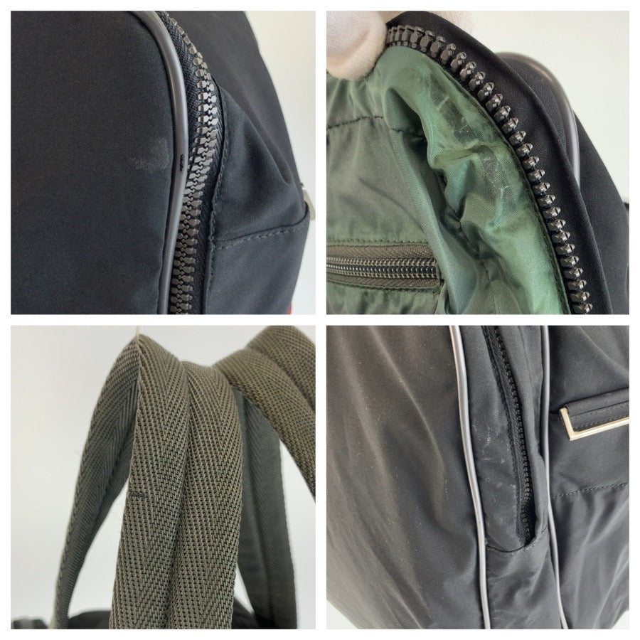 26543
PRADA SPORTS プラダスポーツ ブラック 黒 ナイロン ハンドバッグ ショルダーバッグ 2way レディース AB35