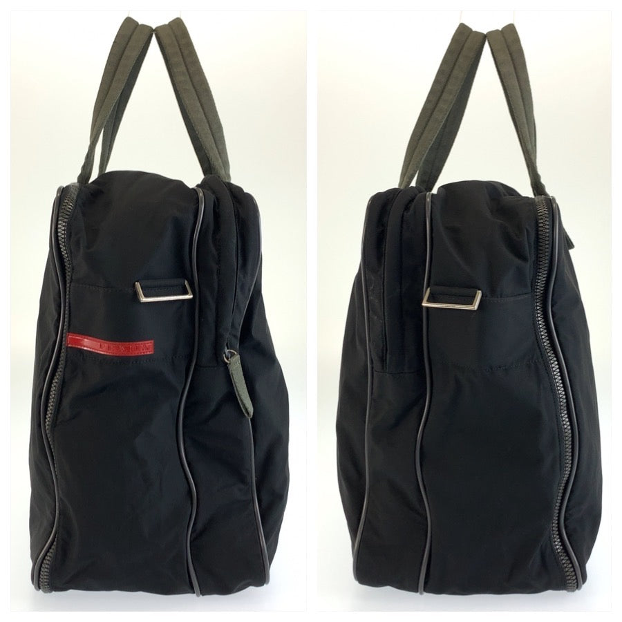 26543
PRADA SPORTS プラダスポーツ ブラック 黒 ナイロン ハンドバッグ ショルダーバッグ 2way レディース AB35
