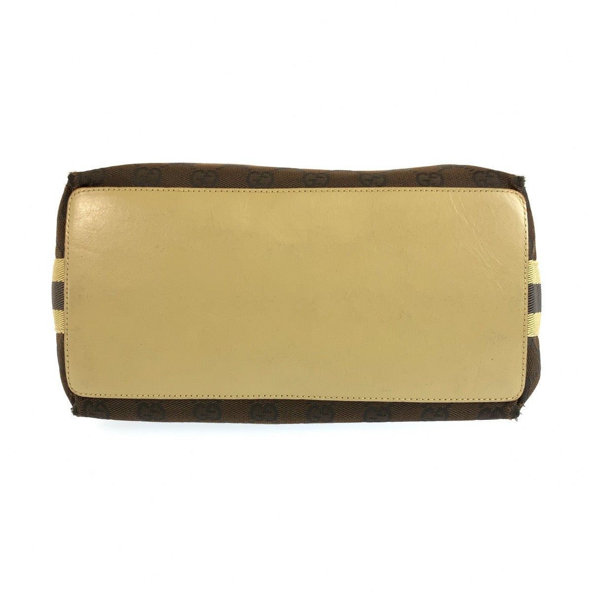 26561
GUCCI グッチ ブラウン イエロー シルバー金具 GGキャンバス / レザー 31243 トートバッグ ショルダーバッグ レディース AB23