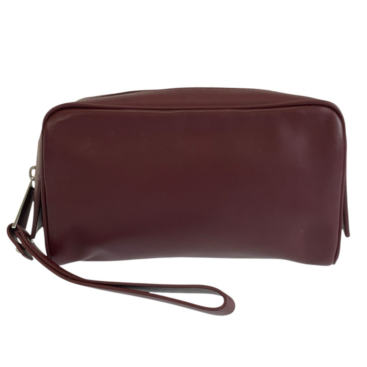 26567
BOTTEGAVENETA ボッテガヴェネタ ワインレッド ボルドー レザー クラッチバッグ セカンドバッグ ポーチ メンズ A44