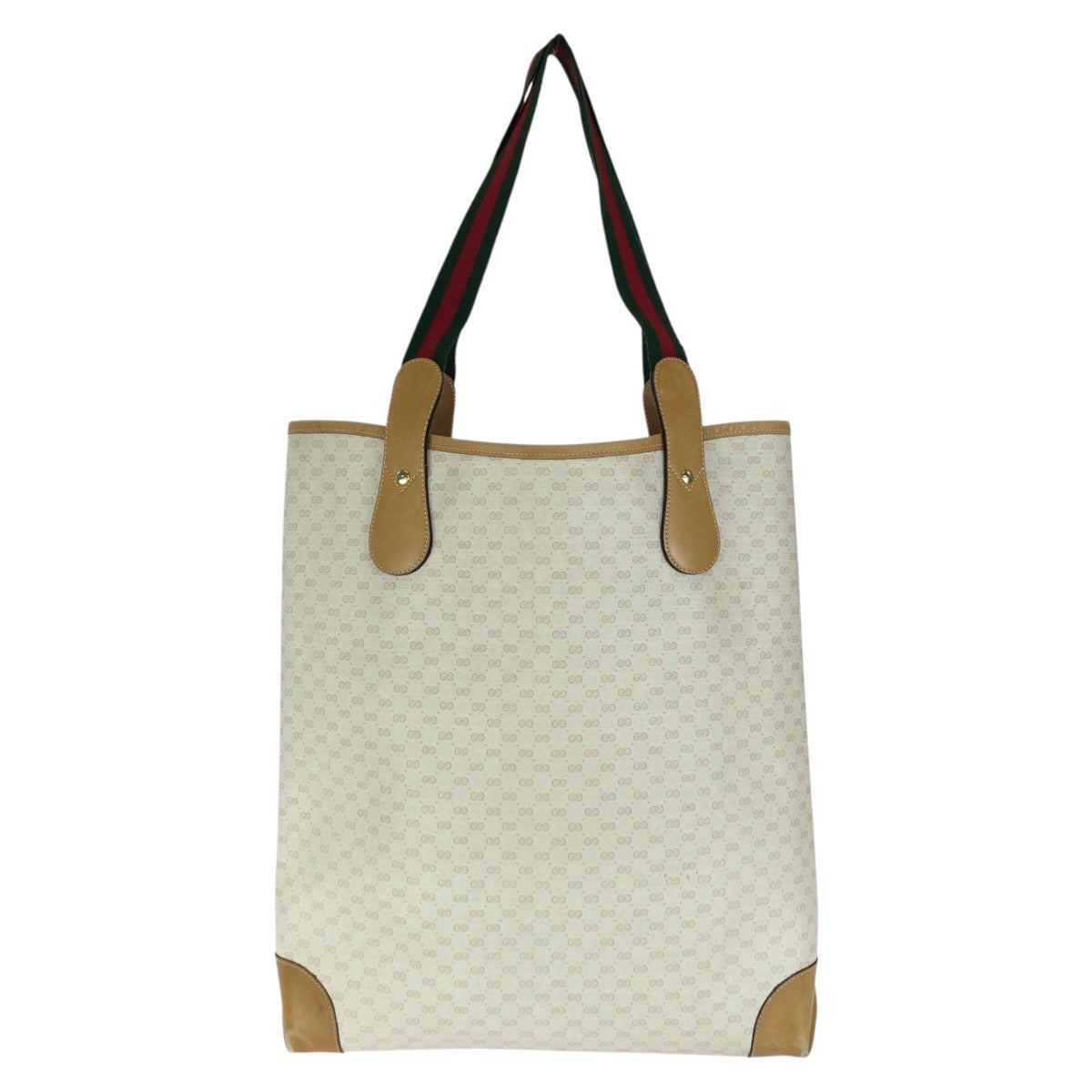 26570
GUCCI グッチ オールドグッチ シェリーライン マイクロGG オフホワイト ベージュ GGスプリームキャンバス / レザー 002.904.0223 トートバッグ ショルダーバッグ レディース AB28