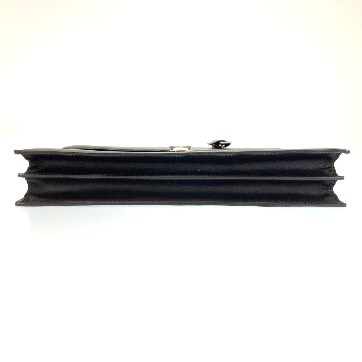 26576
Dunhill ダンヒル サイドカー ブラック 黒 シルバー金具 レザー ビジネスバッグ ブリーフケース メンズ ABP16