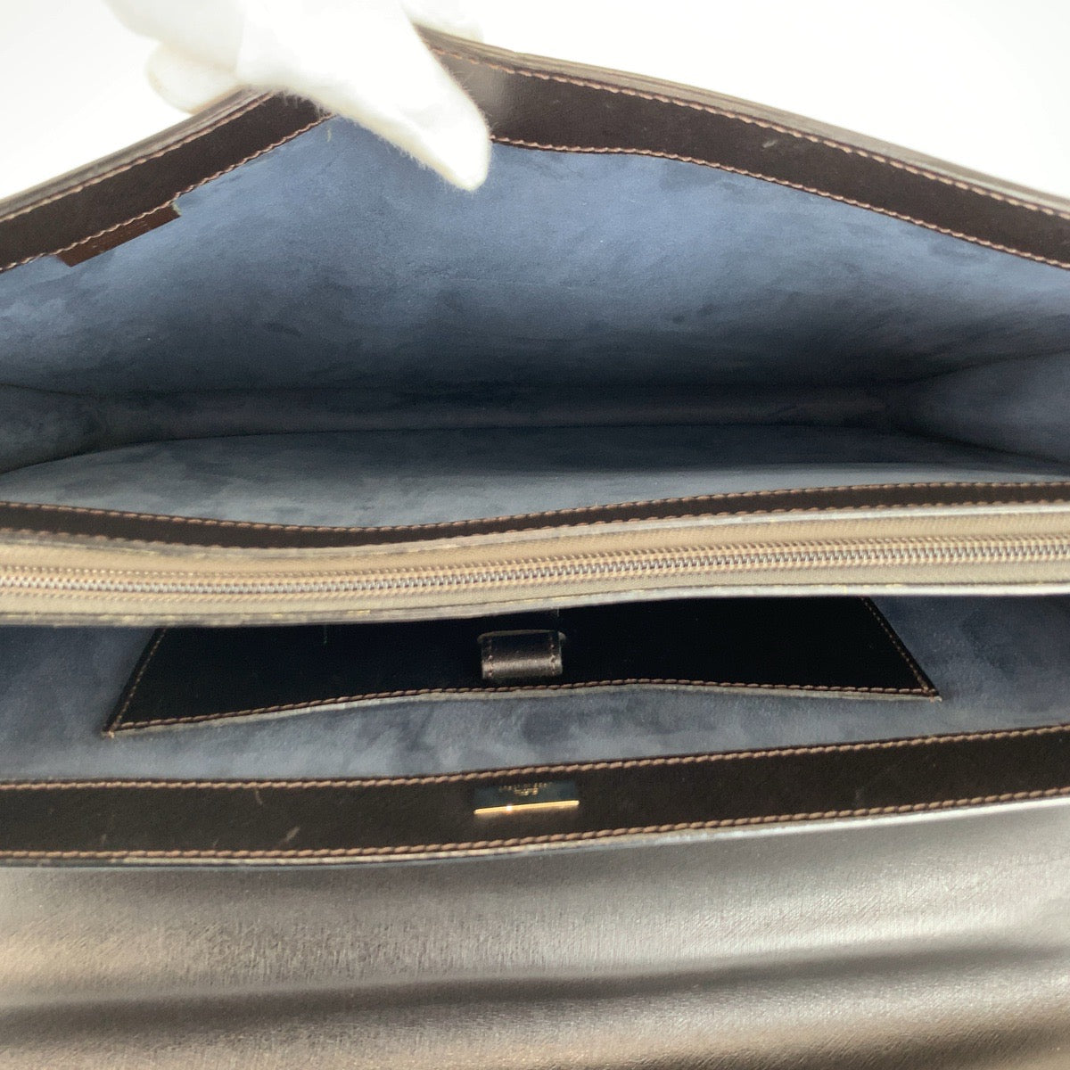 26576
Dunhill ダンヒル サイドカー ブラック 黒 シルバー金具 レザー ビジネスバッグ ブリーフケース メンズ ABP16