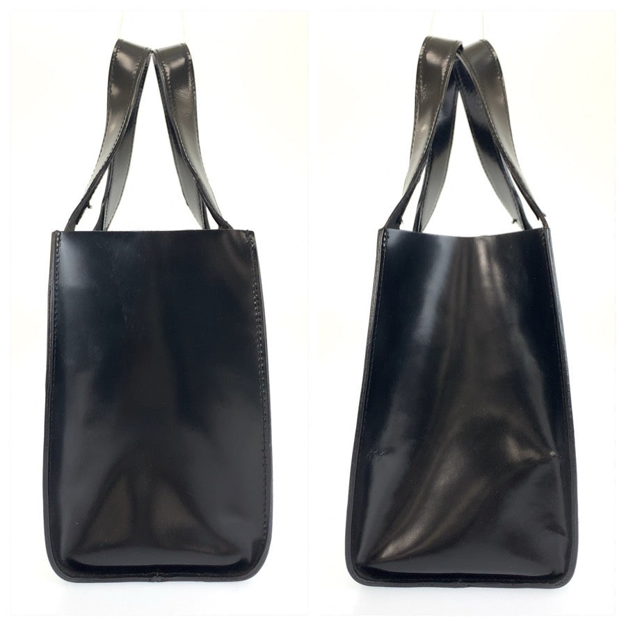 26583
Salvatore Ferragamo サルヴァトーレフェラガモ ブラック 黒 エナメル BV-215221 ハンドバッグ トートバッグ レディース ABP28