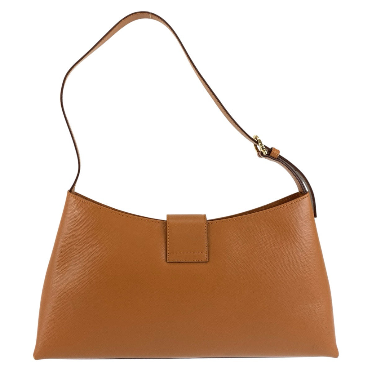 26589
Salvatore Ferragamo サルヴァトーレフェラガモ トリフォリオ ブラウン ゴールド金具 レザー EE-21 2750 ショルダーバッグ レディース ABP29