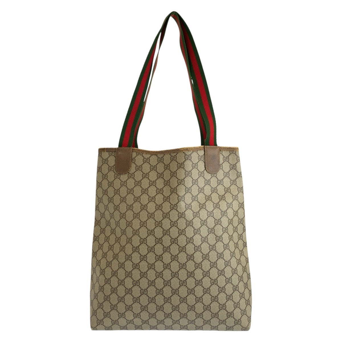 26597
GUCCI グッチ ヴィンテージ シェリーライン ベージュ ブラウン GGスプリームキャンバス 39 02 003 トートバッグ ショルダーバッグ レディース AB28