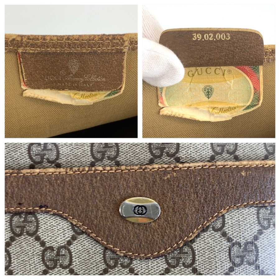 26597
GUCCI グッチ ヴィンテージ シェリーライン ベージュ ブラウン GGスプリームキャンバス 39 02 003 トートバッグ ショルダーバッグ レディース AB28