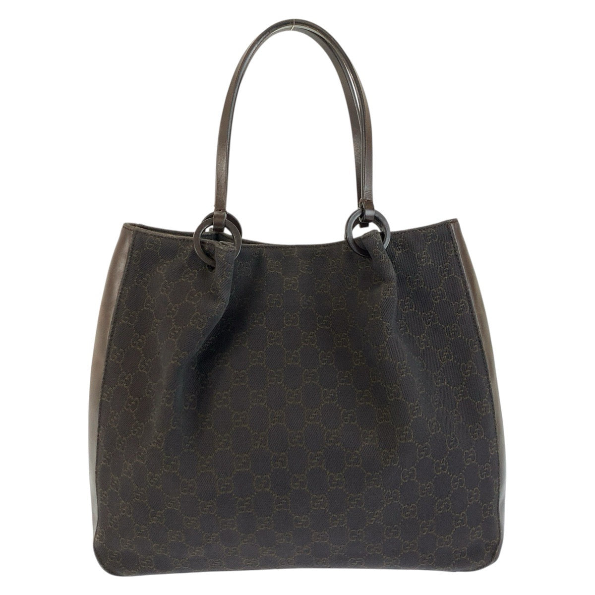 26607
GUCCI グッチ ブラウン GGキャンバス / レザー 101920 トートバッグ ショルダーバッグ レディース ABP37