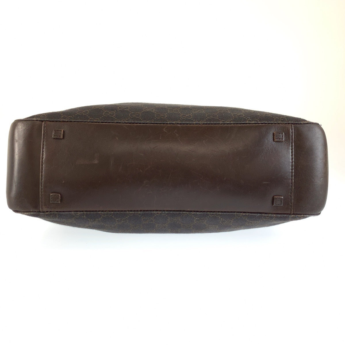 26607
GUCCI グッチ ブラウン GGキャンバス / レザー 101920 トートバッグ ショルダーバッグ レディース ABP37