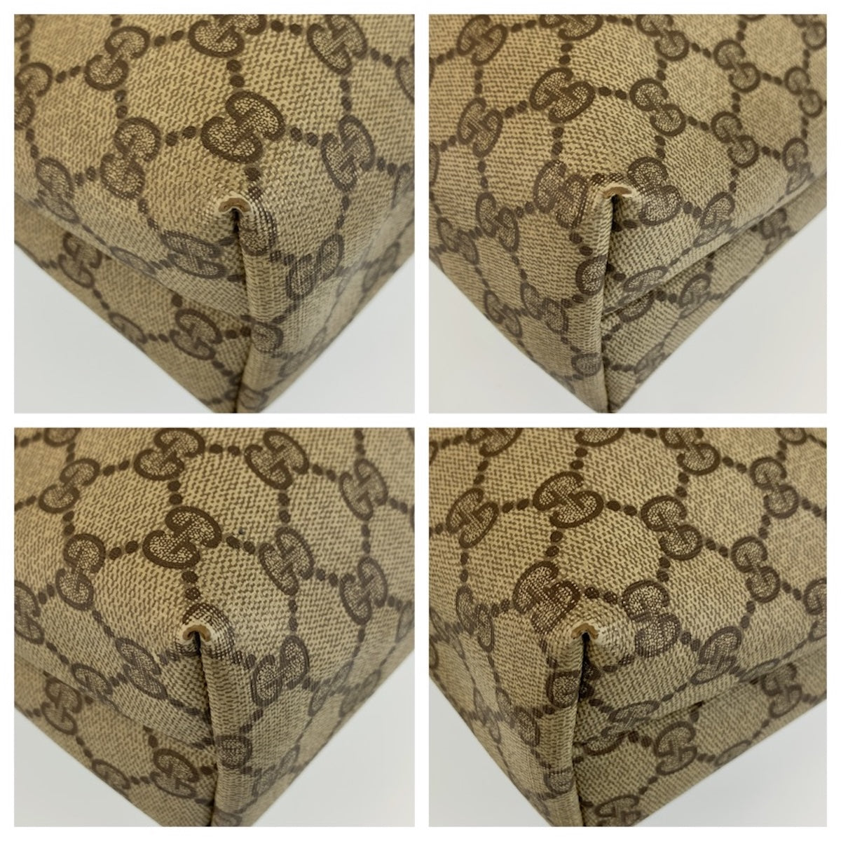26611
GUCCI グッチ ヴィンテージ シェリーライン ベージュ GGスプリームキャンバス 120 02 003 トートバッグ ショルダーバッグ レディース AB28