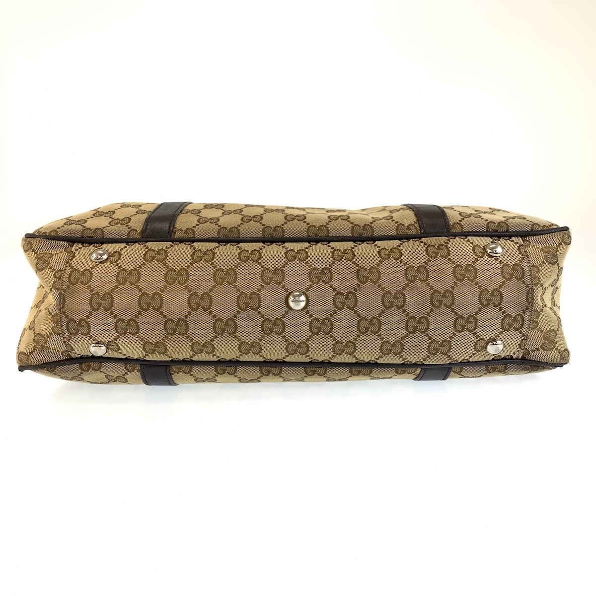 26613
GUCCI グッチ GGツインズ ベージュ ブラウン GGキャンバス 232957 トートバッグ ショルダーバッグ レディース AB28