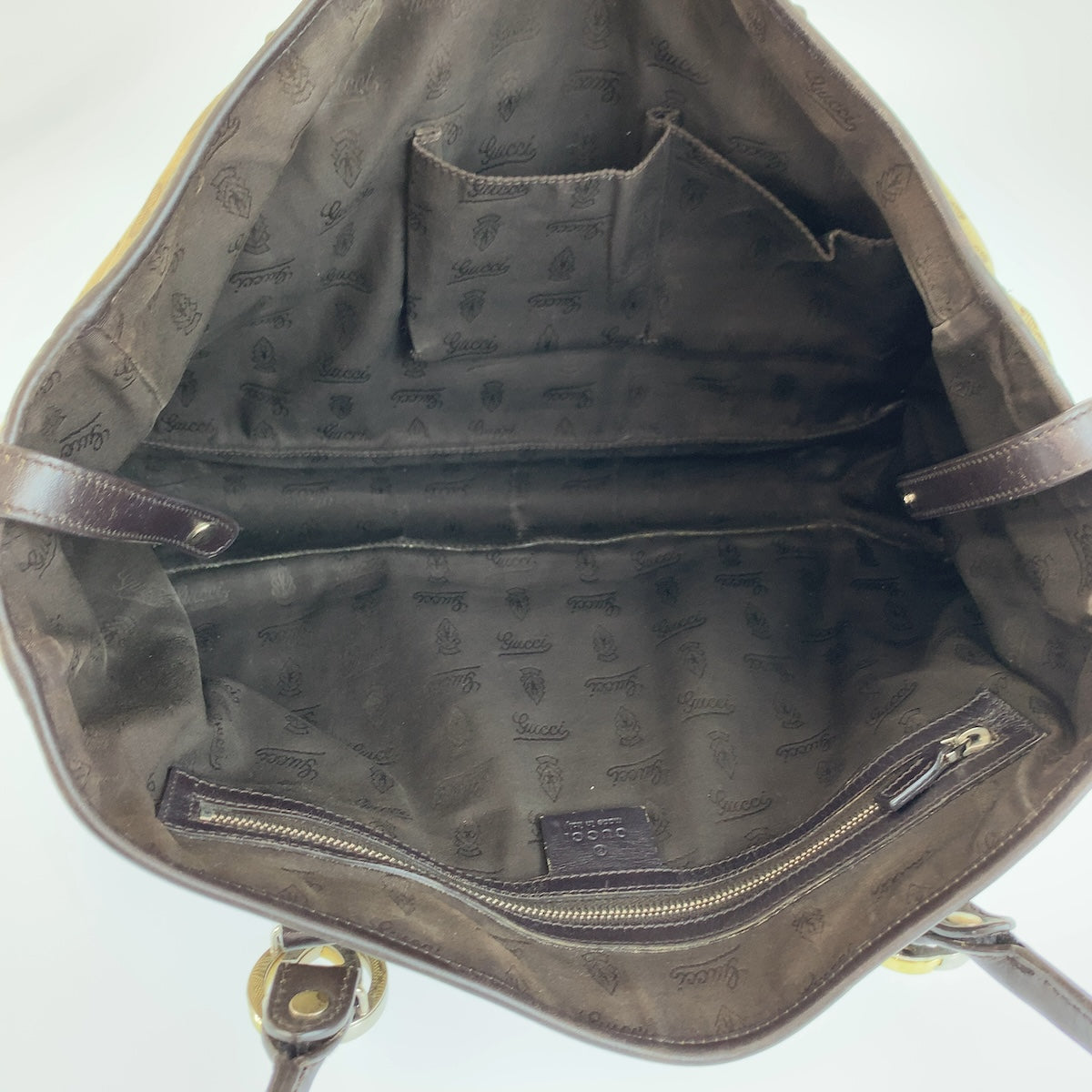 26613
GUCCI グッチ GGツインズ ベージュ ブラウン GGキャンバス 232957 トートバッグ ショルダーバッグ レディース AB28