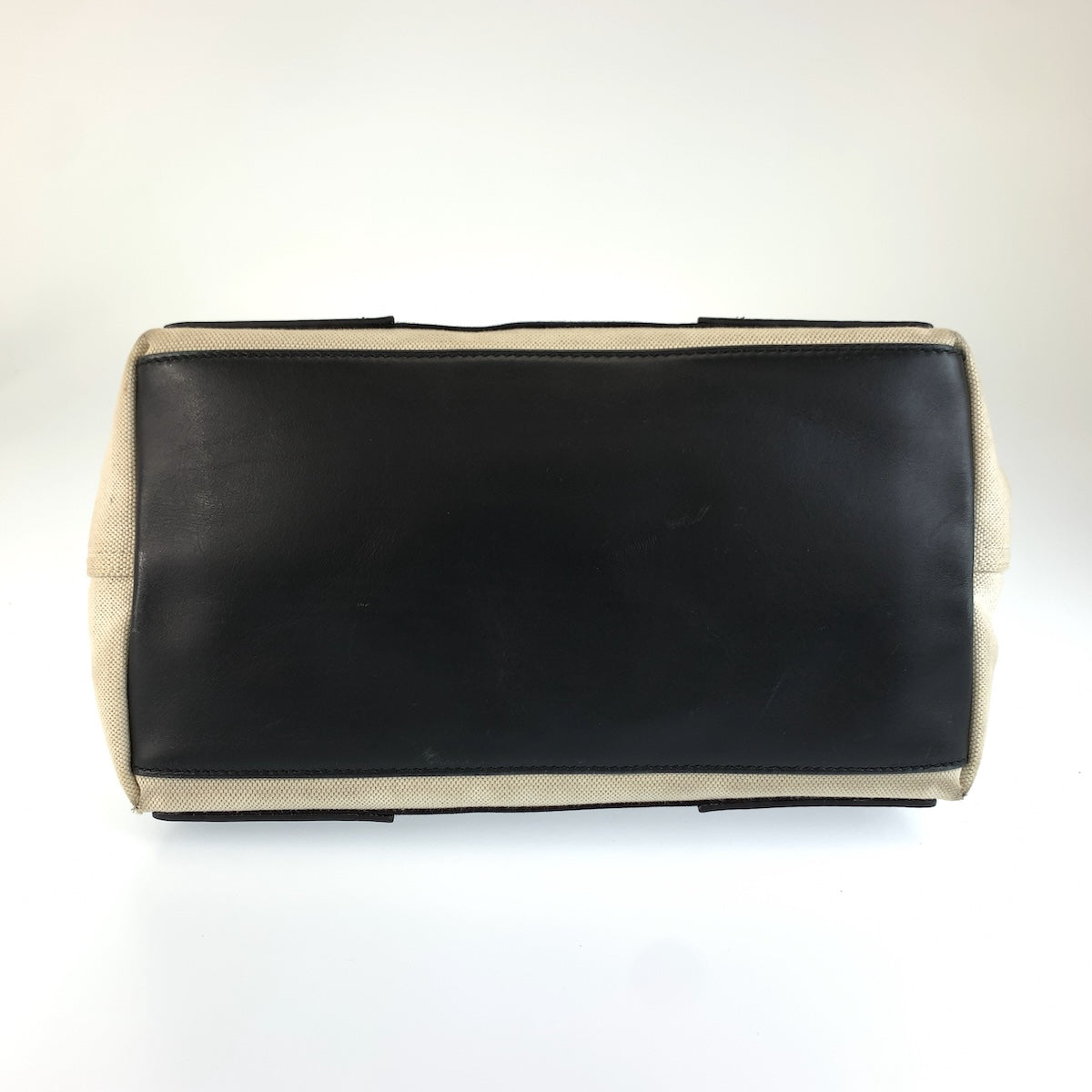 26617
BALENCIAGA バレンシアガ ネイビー カバス s アイボリー ブラック キャンバス / レザー 339933 トートバッグ ハンドバッグ レディース ABP37