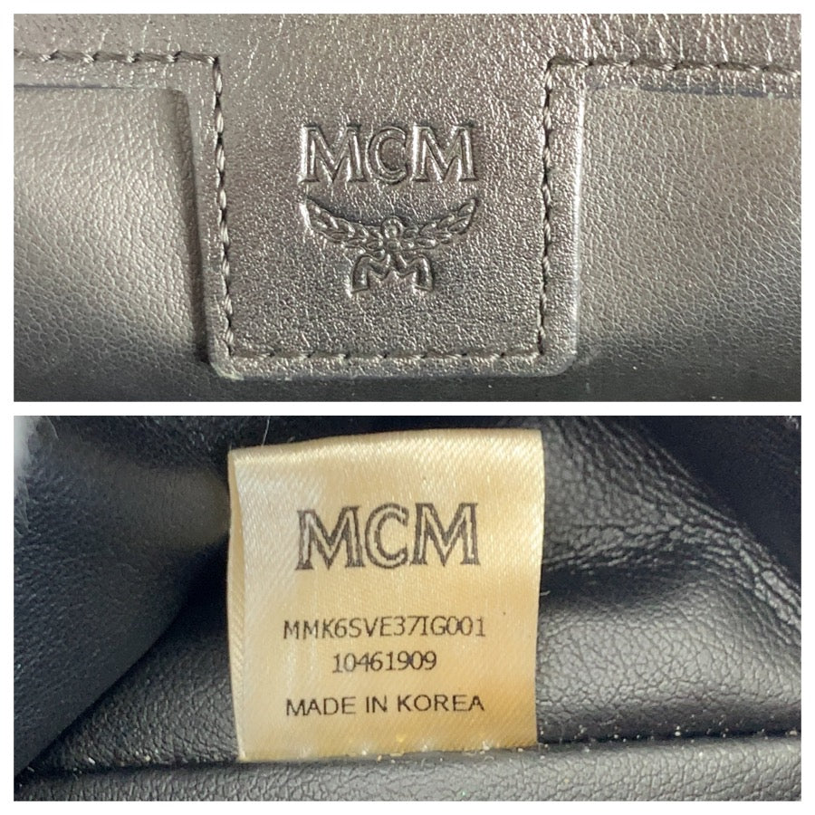 26640
MCM エム シー エム ヴィセトス スターク サイドスタッズ ベージュ ゴールド金具 PVC MMK6SVE37 IG001 リュックサック バックパック レディース AB33