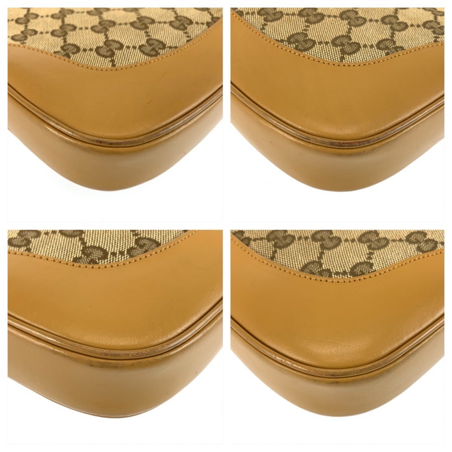26642
GUCCI グッチ ジャッキー シェリーライン ベージュ ゴールド金具 GGキャンバス / レザー 001 3306 ハンドバッグ ショルダーバッグ レディース AB42