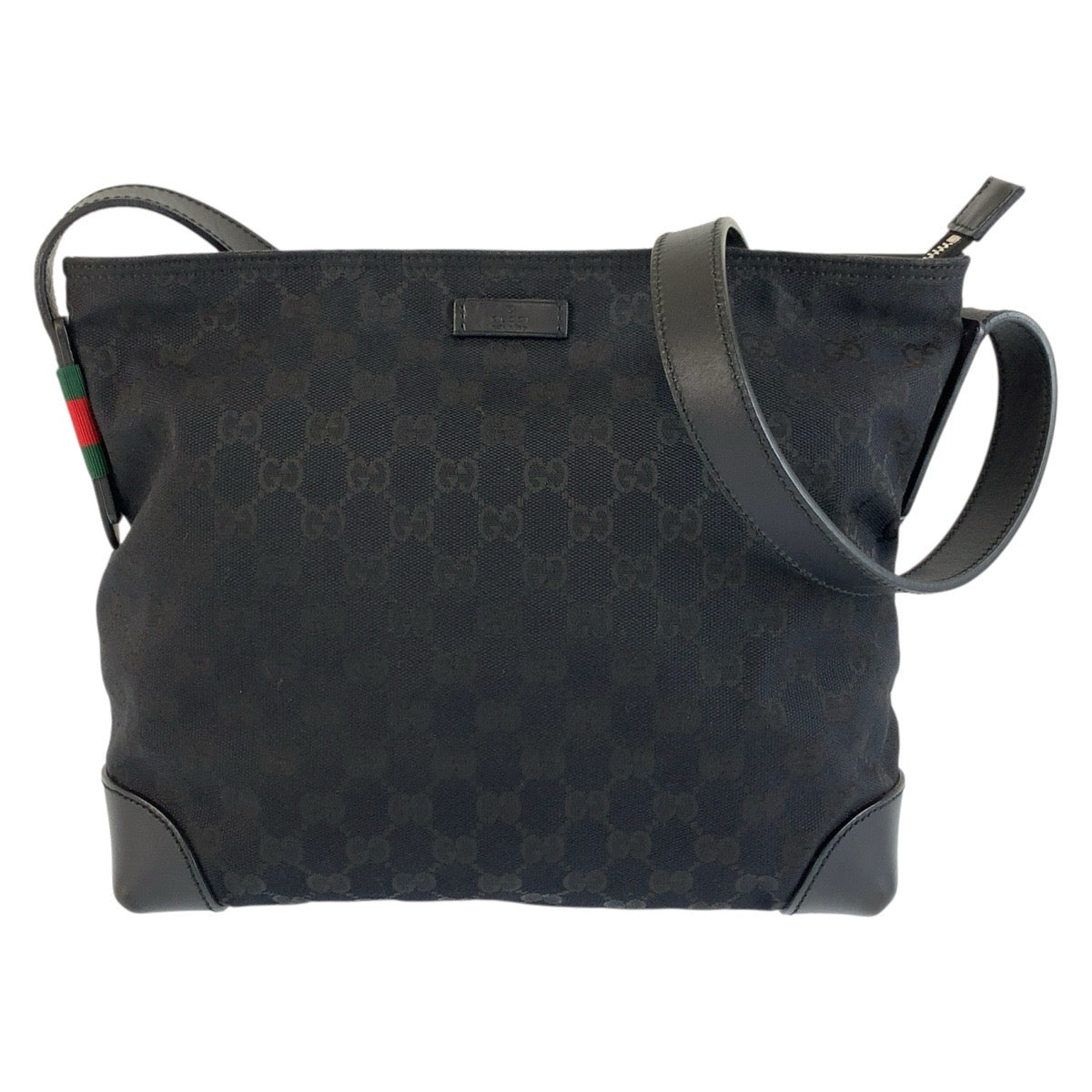 26647
GUCCI グッチ シェリーライン ブラック 黒 GGキャンバス / レザー 337598 ショルダーバッグ メッセンジャーバッグ 男女兼用 レディース ABP42