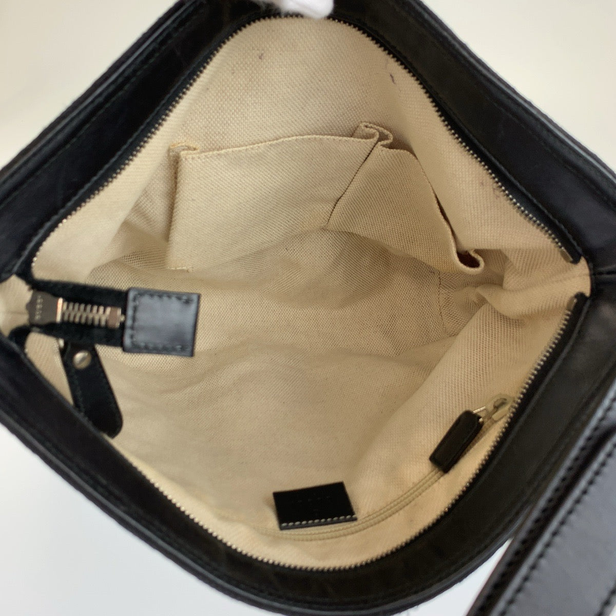 26647
GUCCI グッチ シェリーライン ブラック 黒 GGキャンバス / レザー 337598 ショルダーバッグ メッセンジャーバッグ 男女兼用 レディース ABP42