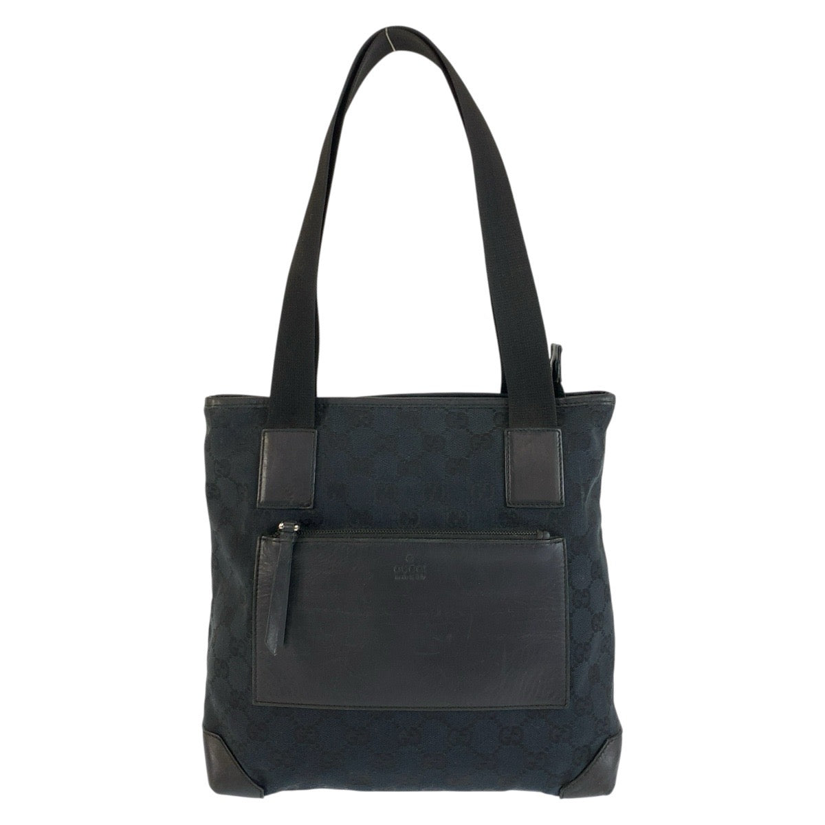 26655
GUCCI グッチ ブラック 黒 GGキャンバス / レザー 28893 トートバッグ ショルダーバッグ レディース AB28