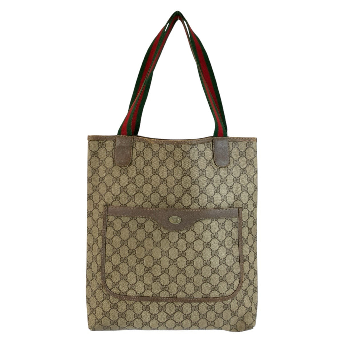 26661
GUCCI グッチ ヴィンテージ シェリーライン ベージュ ブラウン GGスプリームキャンバス 39 02 003 トートバッグ ショルダーバッグ レディース AB22