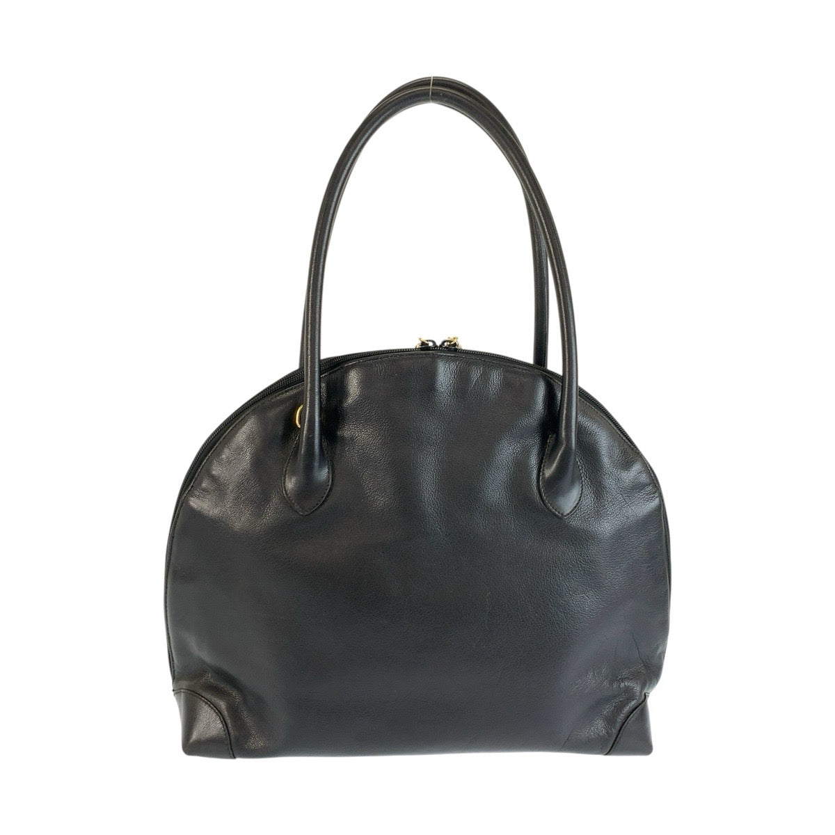 26663
GUCCI グッチ バンブー ブラック 黒 シルバー金具 レザー 000 781 0270 トートバッグ ショルダーバッグ レディース AB32
