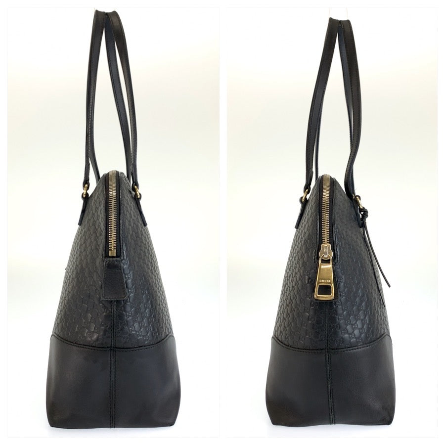 26670
GUCCI グッチ ブリー グッチシマ ブラック 黒 ゴールド金具 レザー 449243 トートバッグ ショルダーバッグ レディース AB35