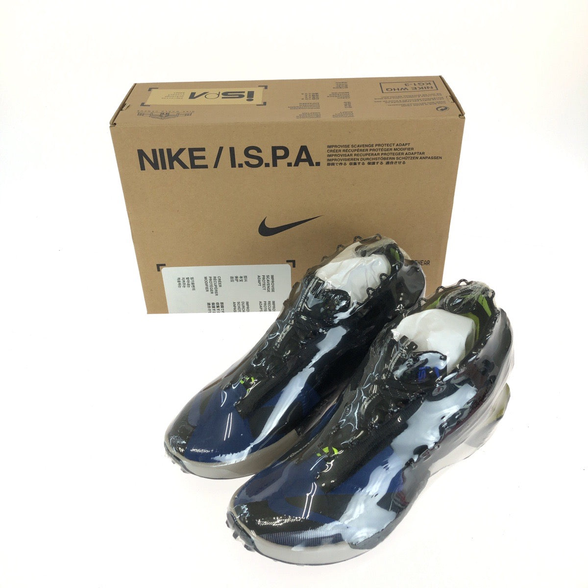 26678
NIKE ナイキ NIKE DRIFTER GATOR ISPA サイズ27cm ブルー ブラック ナイロン / 合成皮革 CI1392 400 スニーカー メンズ N